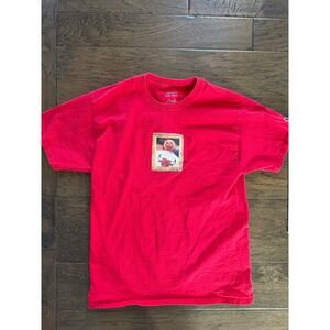 Champion Graphic T-Shirt‎ with Chicago Bulls Design Large 90's